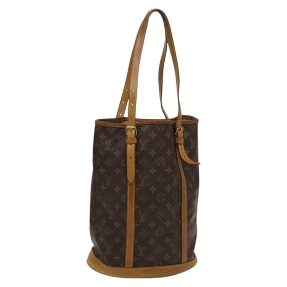 LOUIS VUITTON Monogram Bucket GM Shoulder Bag M42 - Picture 1 of 16